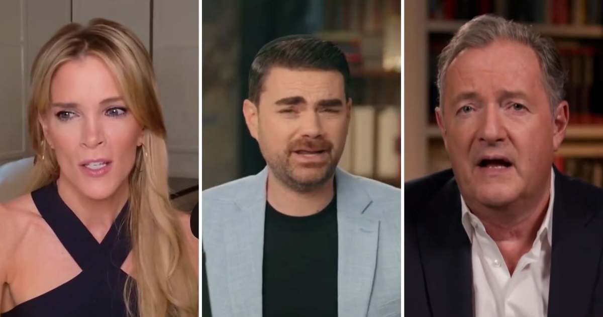 Megyn Kelly said she had known Ben Shapiro for years and credited herself with helping boost his early media profile (@RedWavePress/X, @MulukenHakim/X, @Trillion0x/X)