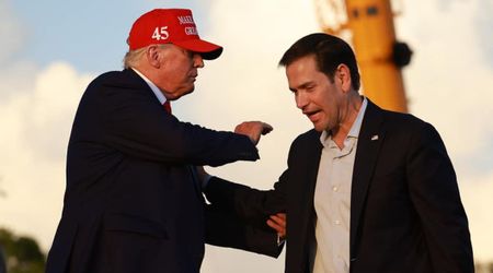 Marco Rubio trolled for wearing oversized shoes gifted by Trump: 'Those are gonna cause blisters'