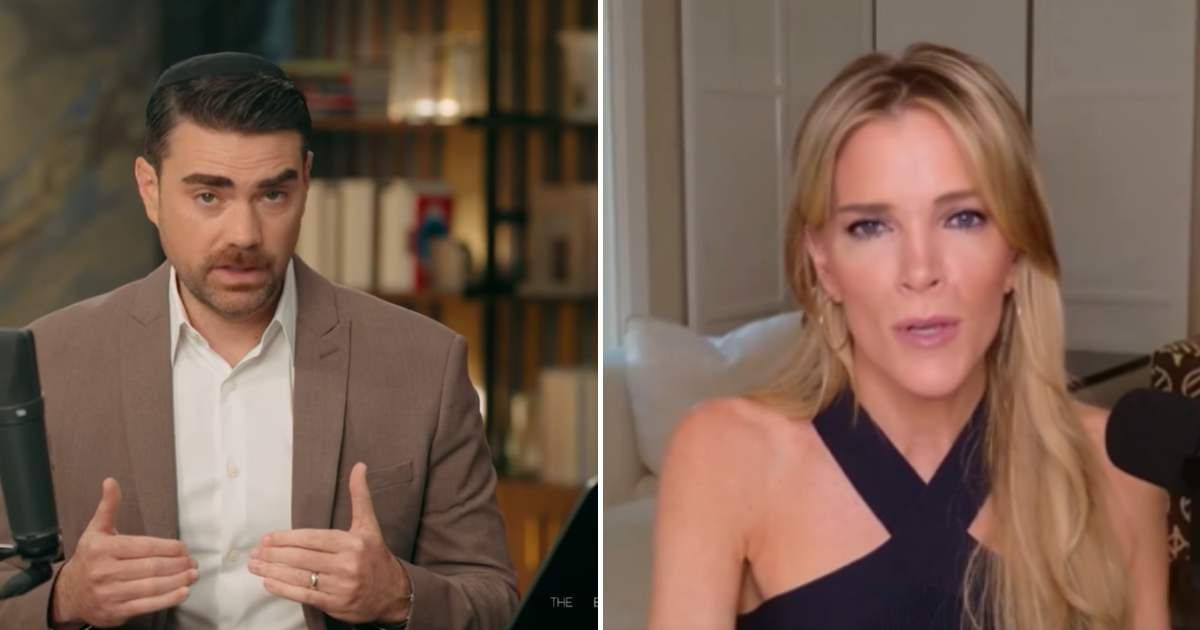 Ben Shapiro accuses Megyn Kelly of lying and playing victim after she accuses him of targeting  conservative commentators (Ben Shapiro/ Youtube, The Megyn Kelly Show/ X)