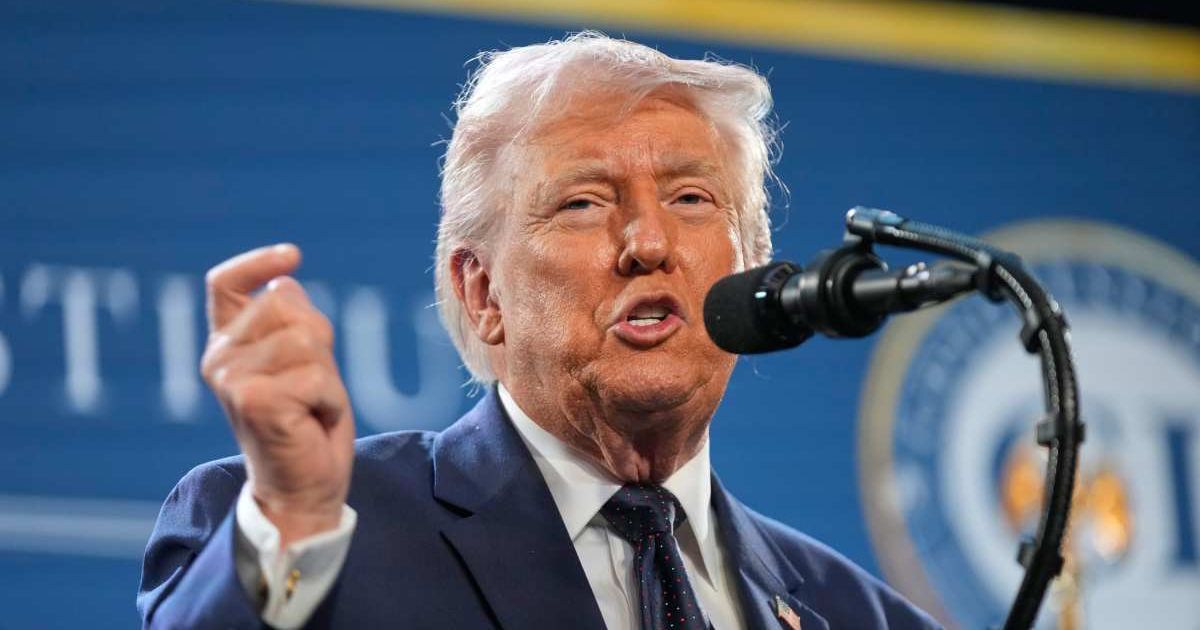 McLaughlin & Associates conducted the survey from March 2 to 9, polling 1,000 likely voters about Donald Trump's decision to launch military action to stop Iran's nuclear threat (AP Photo/Mark Schiefelbein)