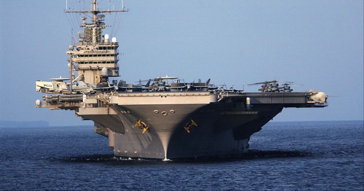 Viral social media rumor claims that the recent attacks against Saudi Arabia and Oman were launched from USS Abraham Lincoln (Getty Images)