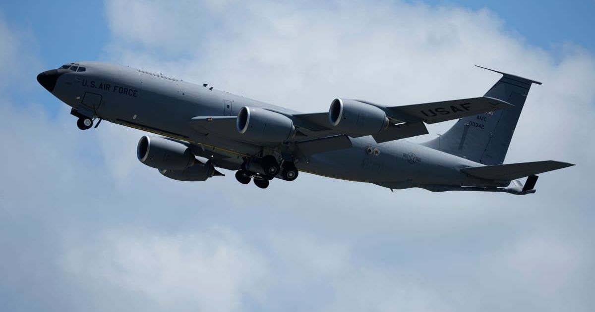 A recovery mission is underway in western Iraq after a Boeing KC-135 Stratotanker went down during a non-hostile mission (AP Photo/Hiro Komae, File)