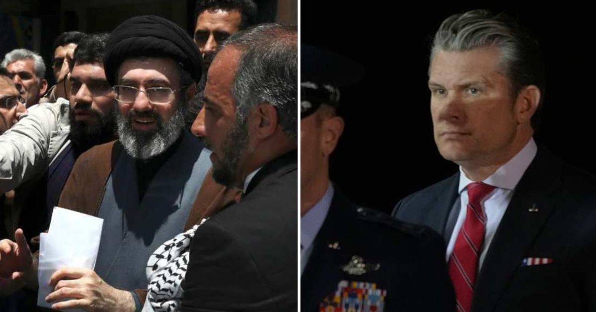 Defense Secretary Pete Hegseth said that intelligence reports suggested Iran's newly appointed Supreme Leader Mojtaba Khamenei was wounded during the opening phase of the military campaign targeting Iranian sites (AP Photo/Julia Demaree Nikhinson)