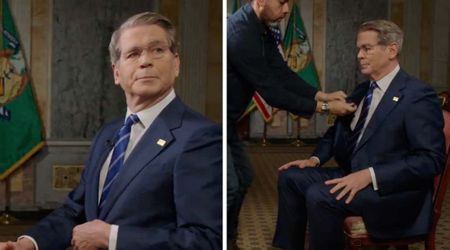 Bessent's face changes as he's summoned for Iran talks mid-interview: 'President wants you right away'