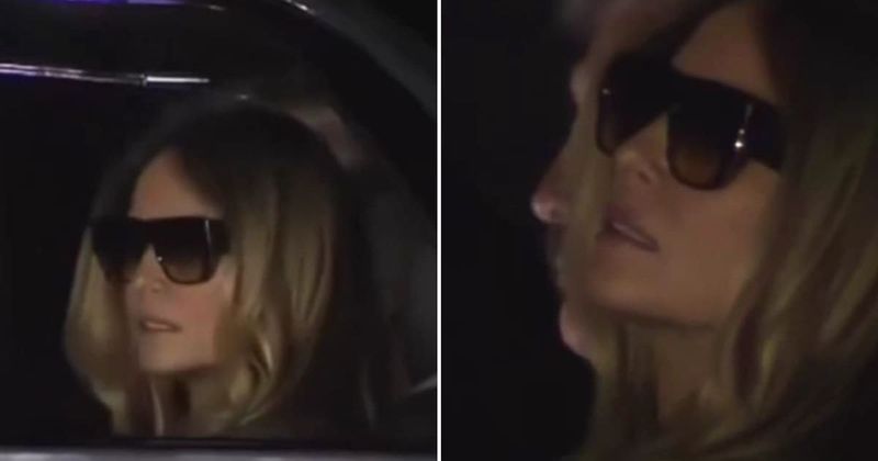Viral video of Melania Trump seated at back of Trump’s ‘Beast’ sparks body-double speculations