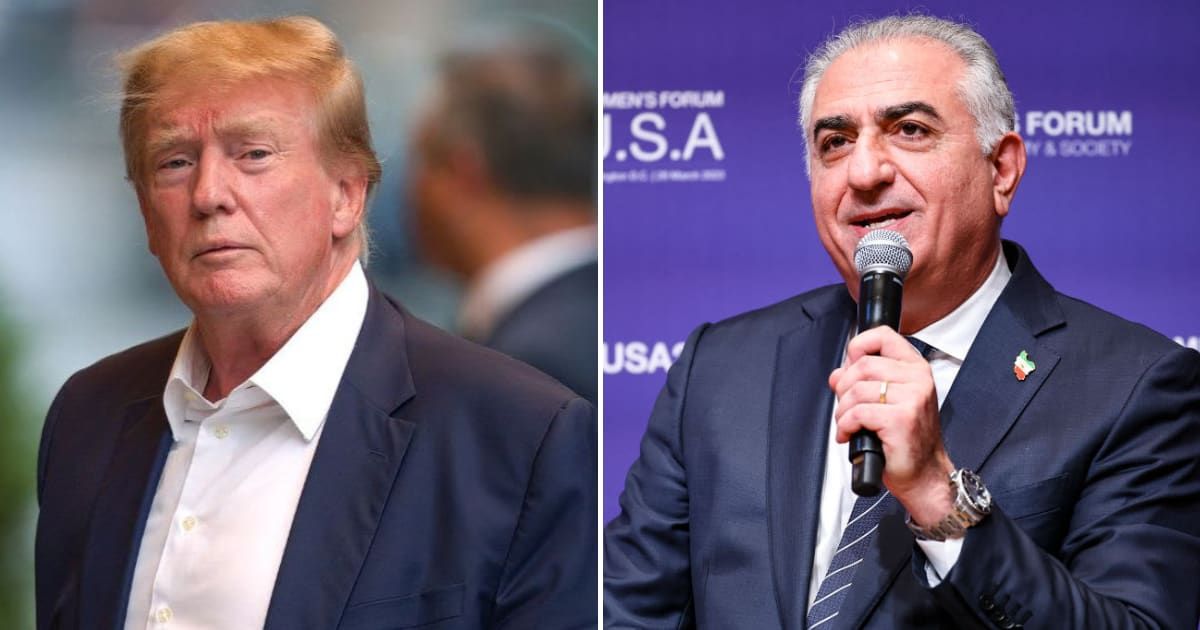 Reza Pahlavi said communication with the Donald Trump administration took place through Steve Witkoff (Getty Images)