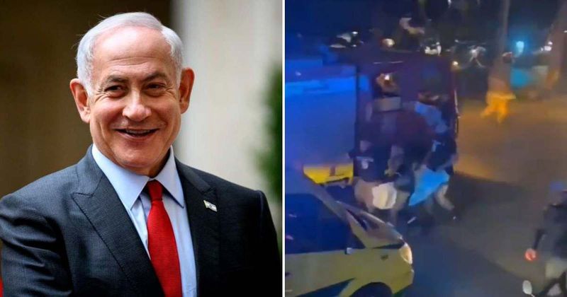 Fact Check: Does viral clip show Netanyahu covered with a sheet and carried into an ambulance?