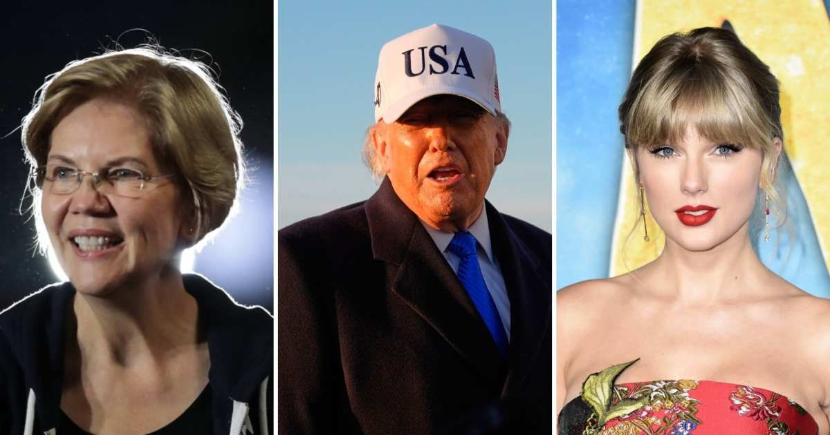 US Senator Elizabeth Warren called out Trump for enabling Ticketmaster to charge high prices for concerts of artists like Taylor Swift (Getty Images)