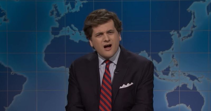 SNL's Weekend Update mocks Tucker Carlson's 'awful' laugh and rant on 'American culture collapse'