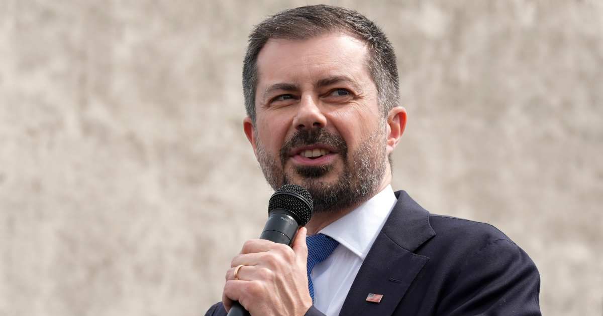 Former US Transportation Secretary Pete Buttigieg highlighted the potential for Iranian disruption of shipping through the Strait of Hormuz as an example of unanticipated consequences (AP Photo/Mike Stewart)