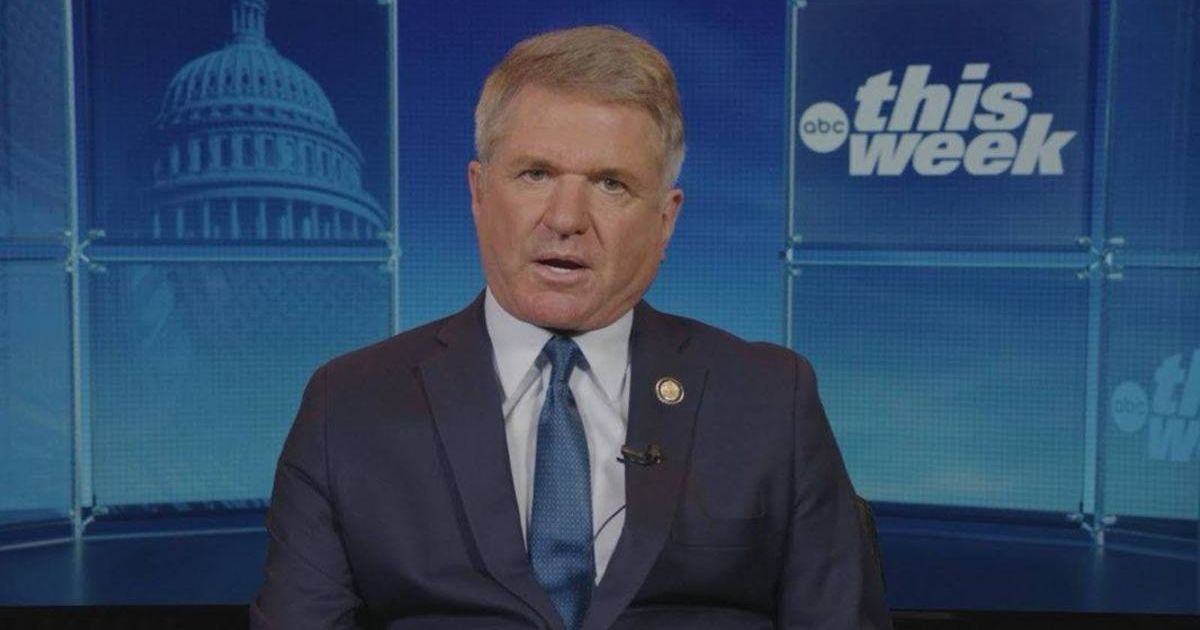 Republican Rep Michael McCaul sharply criticized the Trump administration's decision to ease sanctions on Russian oil, warning it could reward Moscow despite its reported support for Iran (Screengrab/ABC)