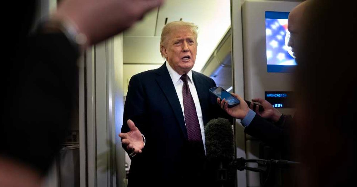 Donald Trump said Iranians fear protesting after the regime 'killed 32,000 demonstrators' and highlighted close US-Israel coordination against Iran (Nathan Howard/Getty Images)