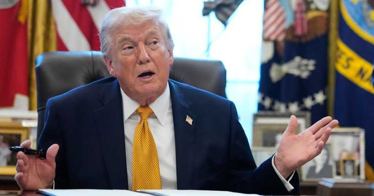 President Donald Trump said Iran’s strikes on Gulf nations shocked experts, calling attacks on neutral countries like the UAE and Kuwait unexpected (AP Photo/Julia Demaree Nikhinson)
