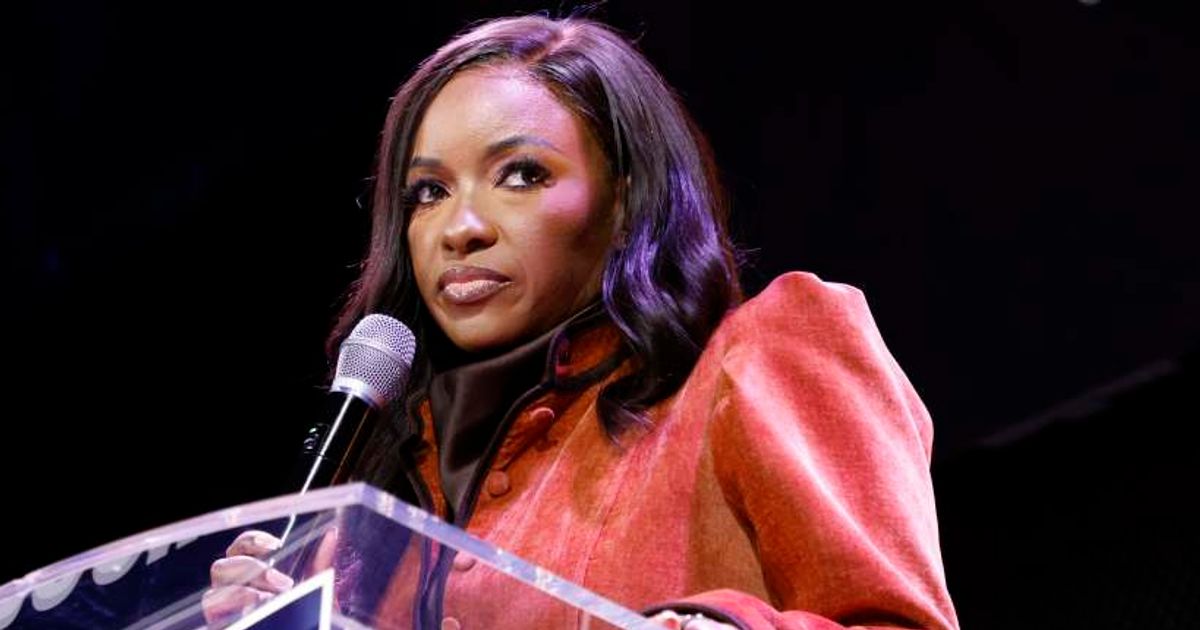 Jasmine Crockett defended her late security guard after he was shot by Dallas Police SWAT officers during a standoff in a children’s hospital parking garage on March 11 (Getty Images)