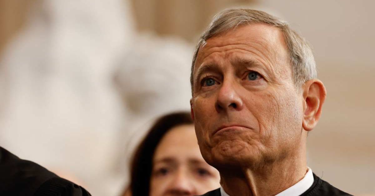 John Roberts attends inauguration ceremonies in the Rotunda of the US Capitol on January 20, 2025, in Washington, DC (Chip Somodevilla/Getty Images)