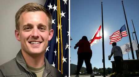 Alabama gov orders flags at half-staff ‘to honor’ Maj Alex Klinner after KC-135 crash in Iraq