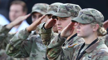 Fact Check: Did soldiers sarcastically yell 'For Epstein!' when saluting?