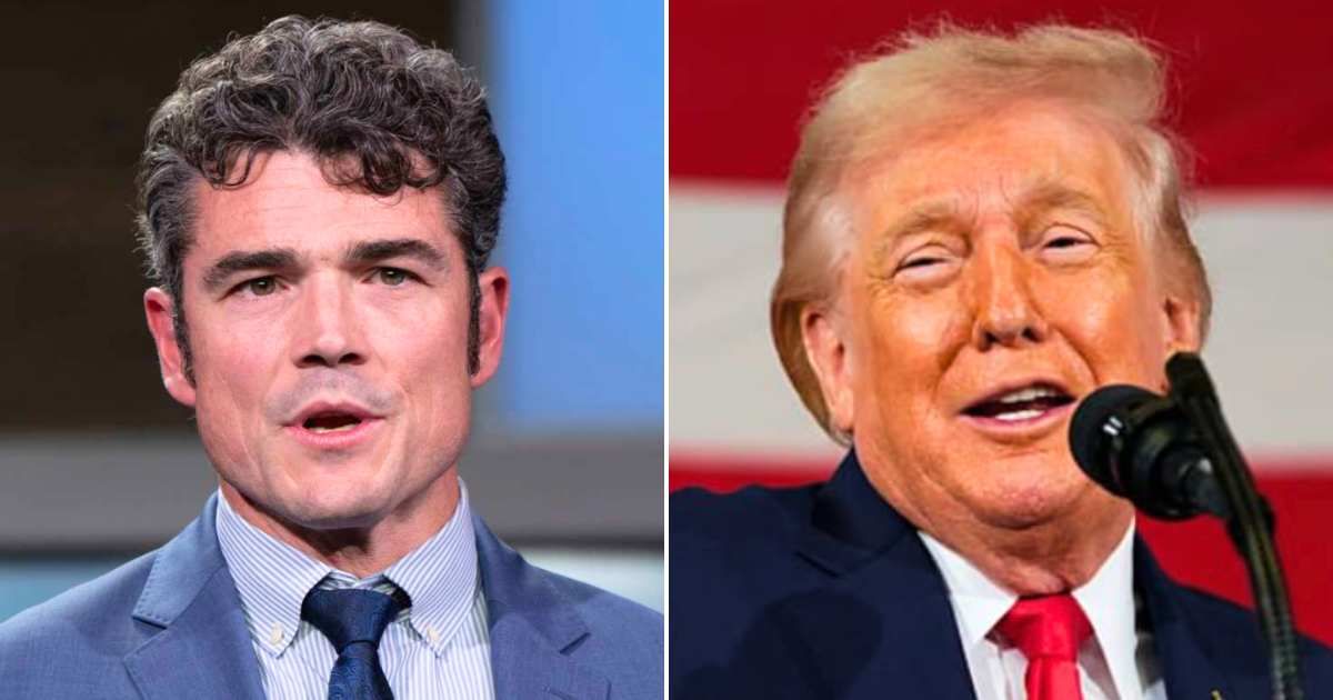 President Donald Trump exposed an unmistakable flip-flop on Iran by Joe Kent (Getty Images)