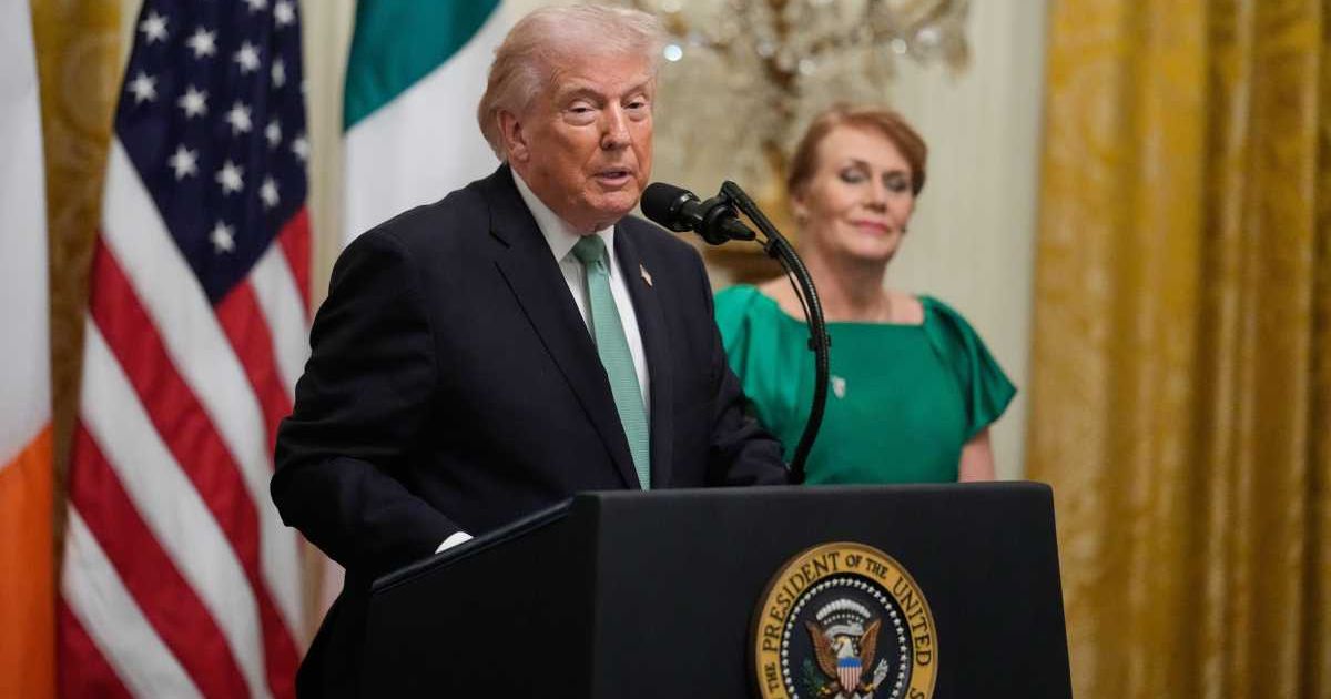 President Donald Trump said he is confident the Strait of Hormuz will be secured soon as tensions between the US, Israel and Iran continue to escalate (AP Photo)