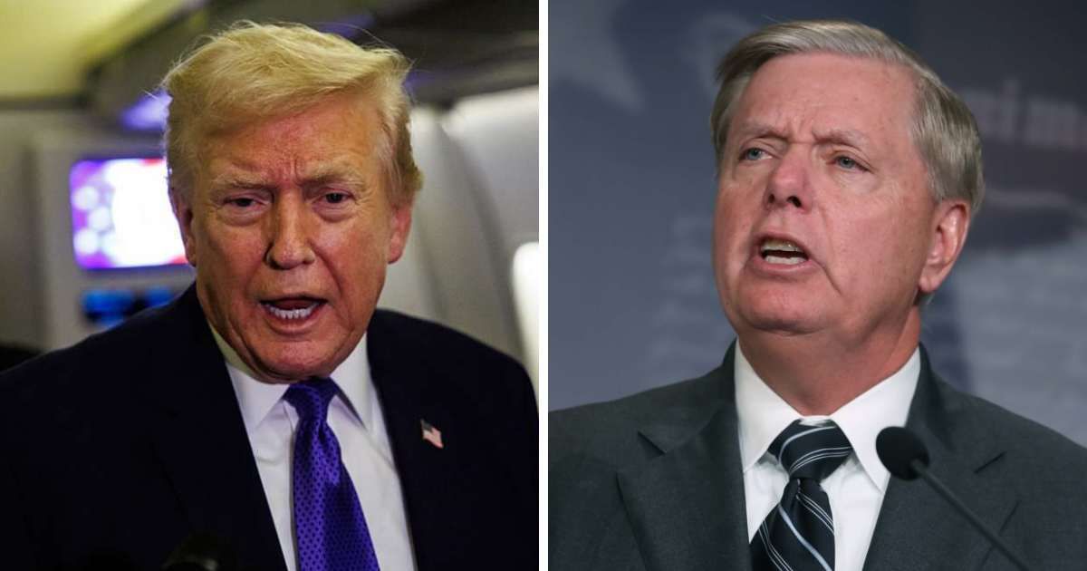 Lindsey Graham expressed concern about allies refusing to support Trump over the Iran war (Getty Images).