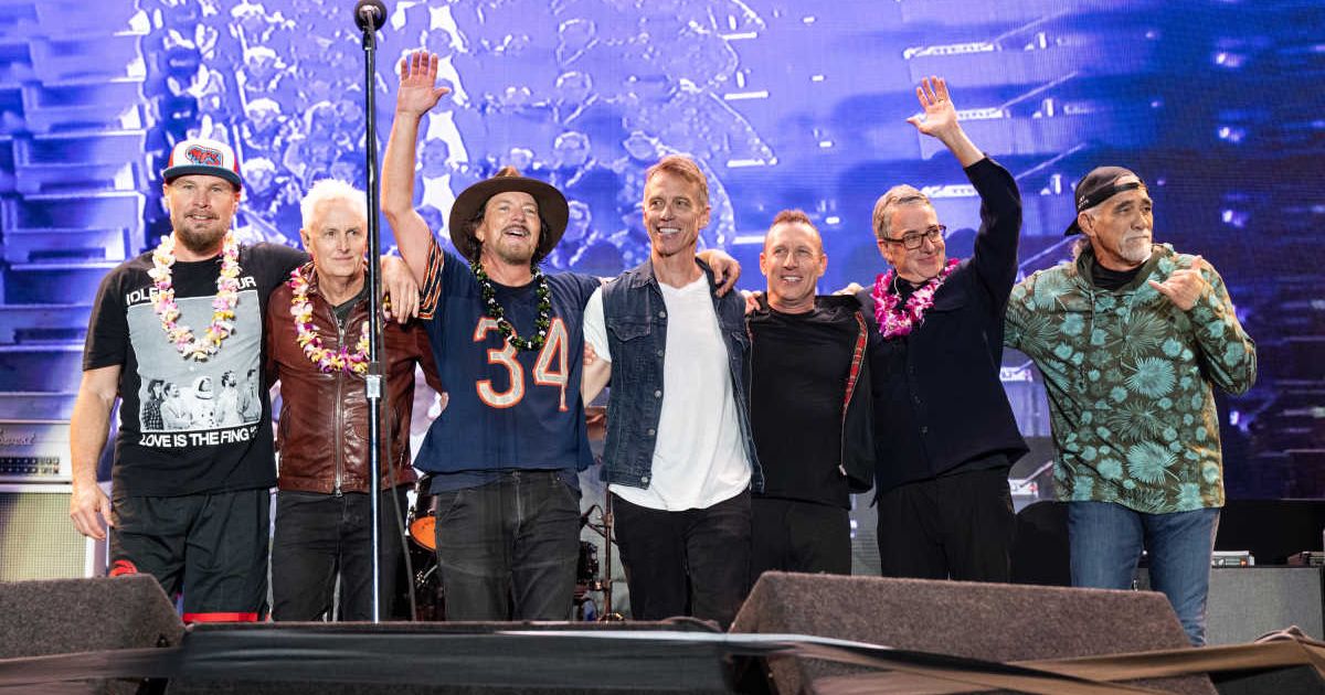 Pearl Jam encouraged fans to oppose the SAVE America Act while urging senators to reject the nationwide voter ID bill (Getty Images)