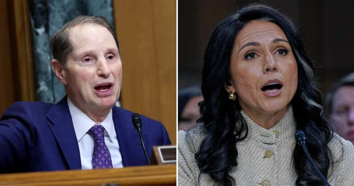 Sen Ron Wyden said intelligence agencies had long warned that Tehran retained the capability to retaliate, questioning Tulsi Gabbard over the Iran strikes (Getty Images, Tulsi Gabbard)