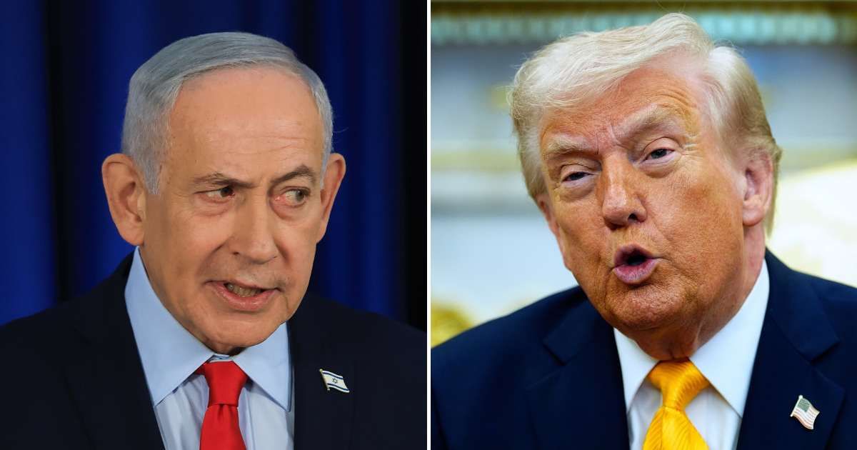 President Donald Trump said he told Israeli Prime Minister Benjamin Netanyahu to halt strikes on Iran's energy sites, citing concerns over economic fallout and rising oil prices (AP Images)