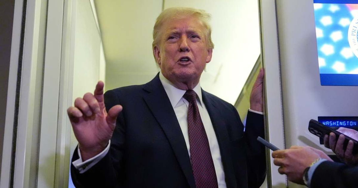 President Donald Trump said Iran’s South Pars gas field would not face anymore attacks unless Tehran takes another shot at Qatar (AP Photo/Mark Schiefelbein)