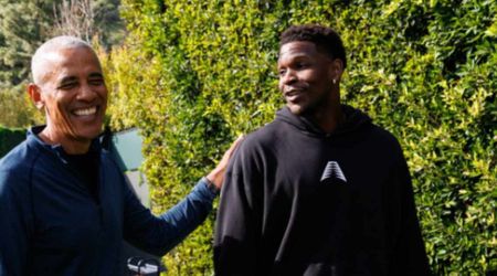 Obama teams up with Anthony Edwards to promote Presidential Center opening in Chicago