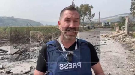 RT reporter hit by alleged Israeli strike in Lebanon, cameraman claims 'deliberately attacked'