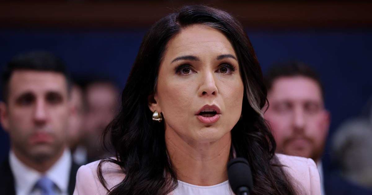 Director of National Intelligence Tulsi Gabbard, speaks during a House Permanent Select Committee on Intelligence hearing to examine worldwide threats, Thursday, March 19, 2026, on Capitol Hill in Washington (AP Photo/Tom Brenner)