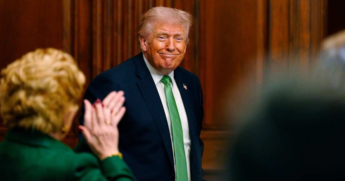 A viral social media rumor claims that President Donald Trump is the most unpopular president (AP Photo/Alex Brandon)