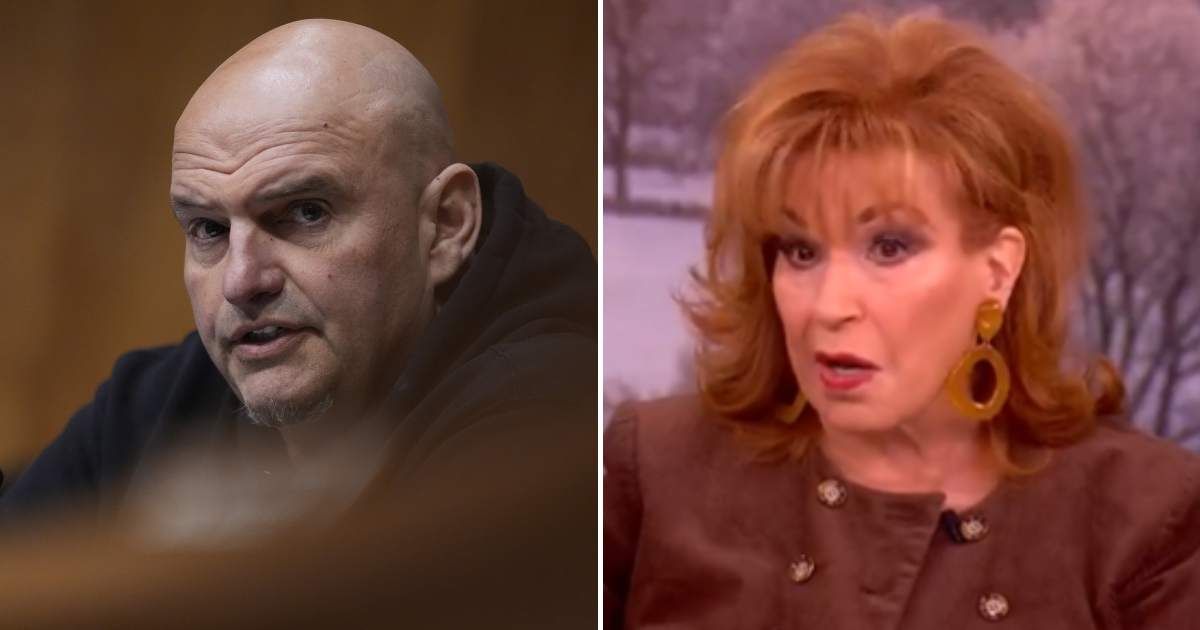 Joy Behar sharply criticized Senator John Fetterman for supporting Markwayne Mullin as President Donald Trump’s nominee to lead the Department of Homeland Security (AP Photo/Manuel Balce Ceneta, X/@The View)