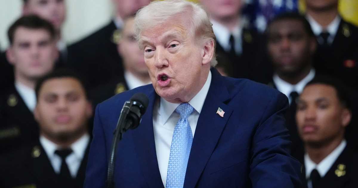 President Donald Trump explained why he is considering stepping back from the war with Iran (AP Photo/Julia Demaree Nikhinson)