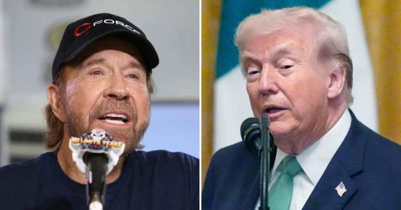 Trump remembers Chuck Norris in touching tribute: 'A really tough cookie'