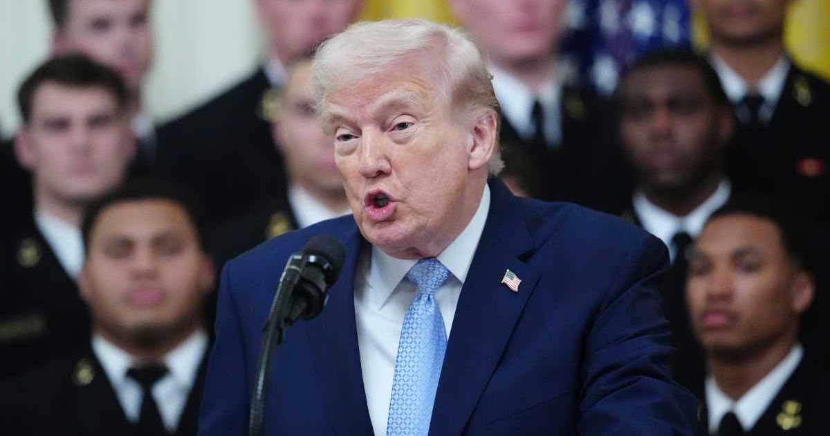 A viral X post claimed Donald Trump sent the Arab states a price list for the Iran war (AP Photo/Julia Demaree Nikhinson)