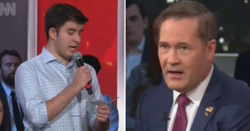 NY waiter puts Mike Waltz in tough spot as he asks how Iran war is helping people like him