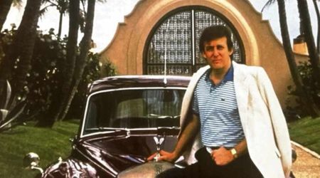 Trump looks dapper in throwback photo as he recalls 'early days of Mar-a-Lago'
