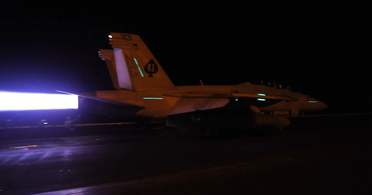 CENTCOM’s latest video shows navy pilots and crew of USS Abraham Lincoln during Operation Epic Fury (Screengrab/@CENTCOM/X)