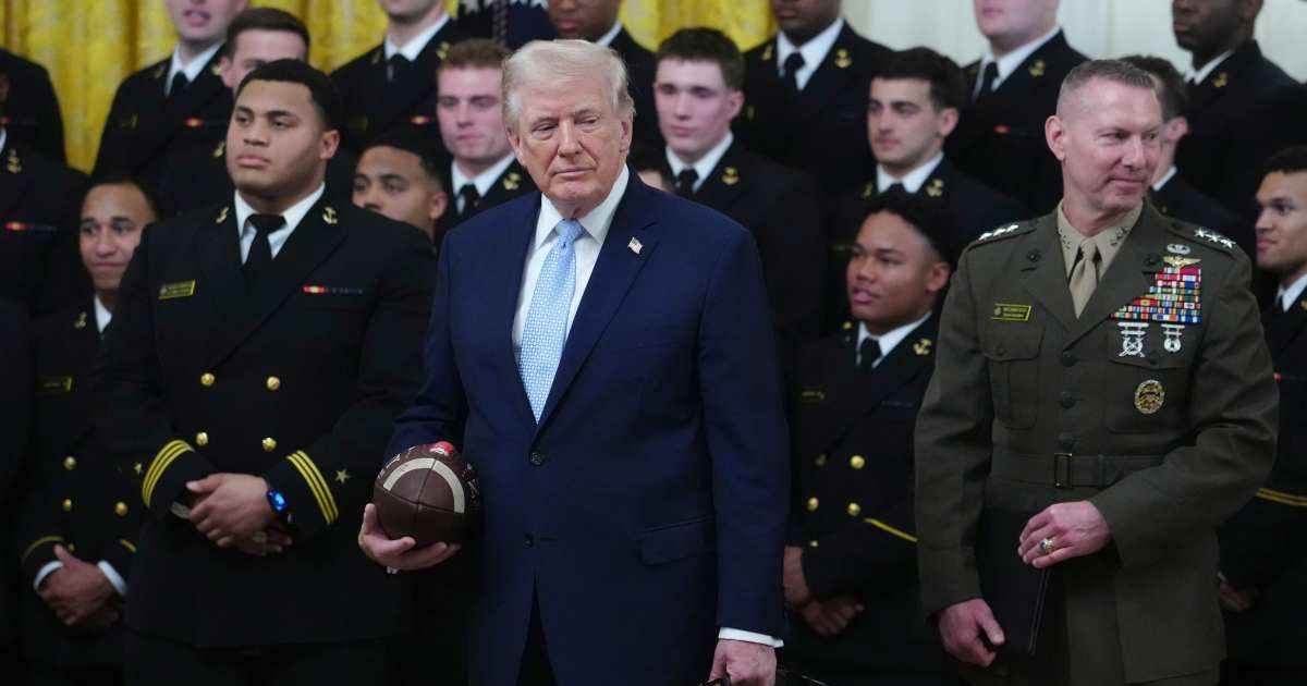 A viral post attributed to Donald Trump suggests he warned about a possible Greenland invasion (AP Photo/Julia Demaree Nikhinson)