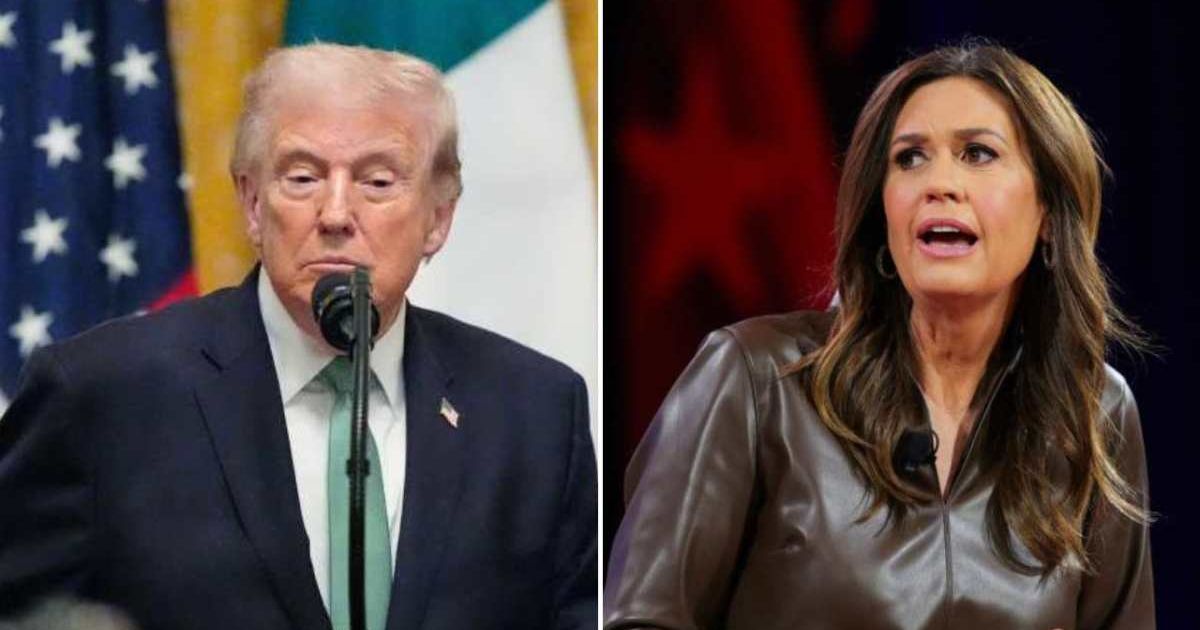 President Donald Trump shared his thoughts on the recent restaurant incident involving Arkansas Governor Sarah Huckabee Sanders (AP Photo/Alex Brandon, Kayla Bartkowski/Getty Images)