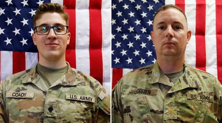 Funeral services held for Iowa soldiers Sgt Declan Coady and Maj Jeffrey O’Brien killed in Iran war