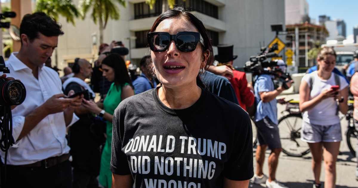 Laura Loomer’s remarks highlighted continued support for Trump among his allies (Getty Images)