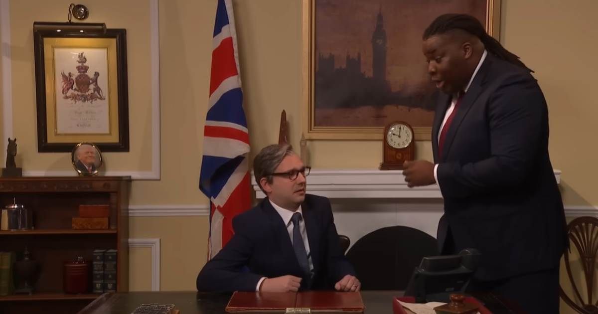 President Trump posts UK SNL's comedy skit portraying Keir Starmer as hesitant and intimidated during hypothetical exchange (Sky TV/ Youtube)

