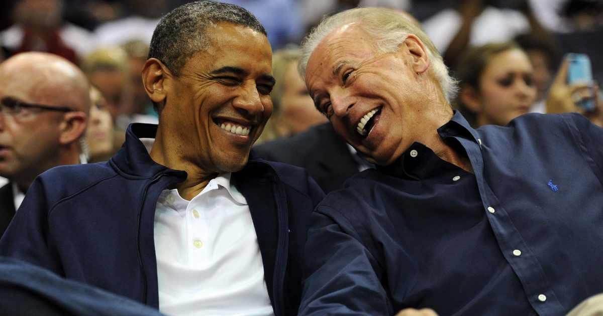 A viral social media rumor claims that Barack Obama ran the White House during Joe Biden's presidency (Getty Images)