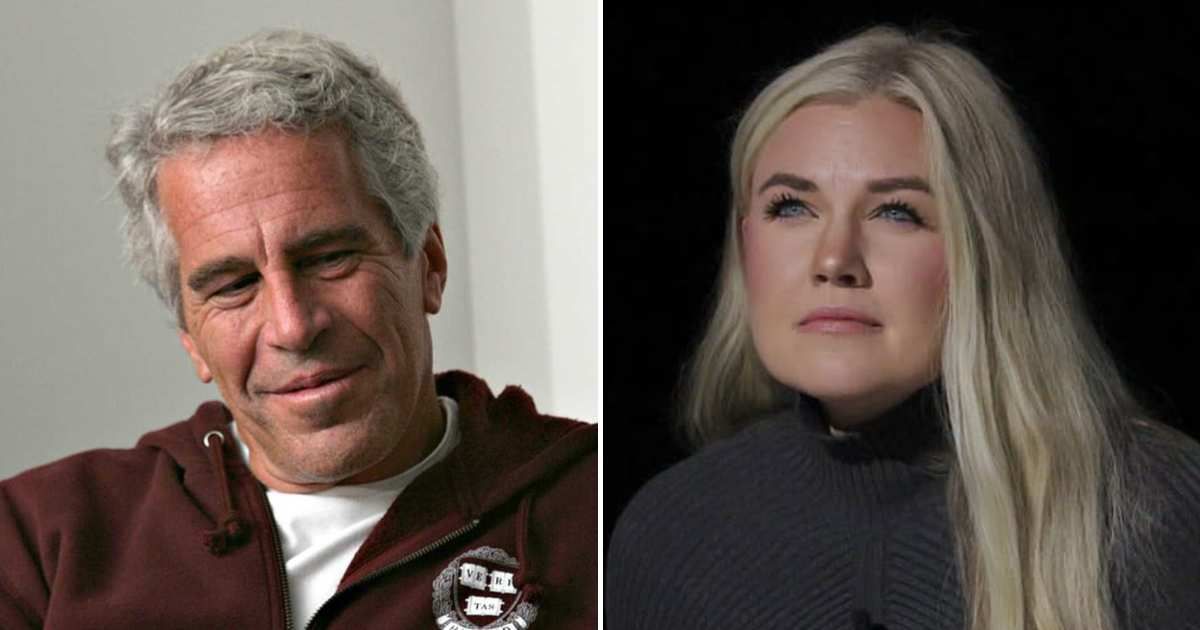An X post claimed Erika Kirk earlier worked for Jeffrey Epstein (Getty Images)
