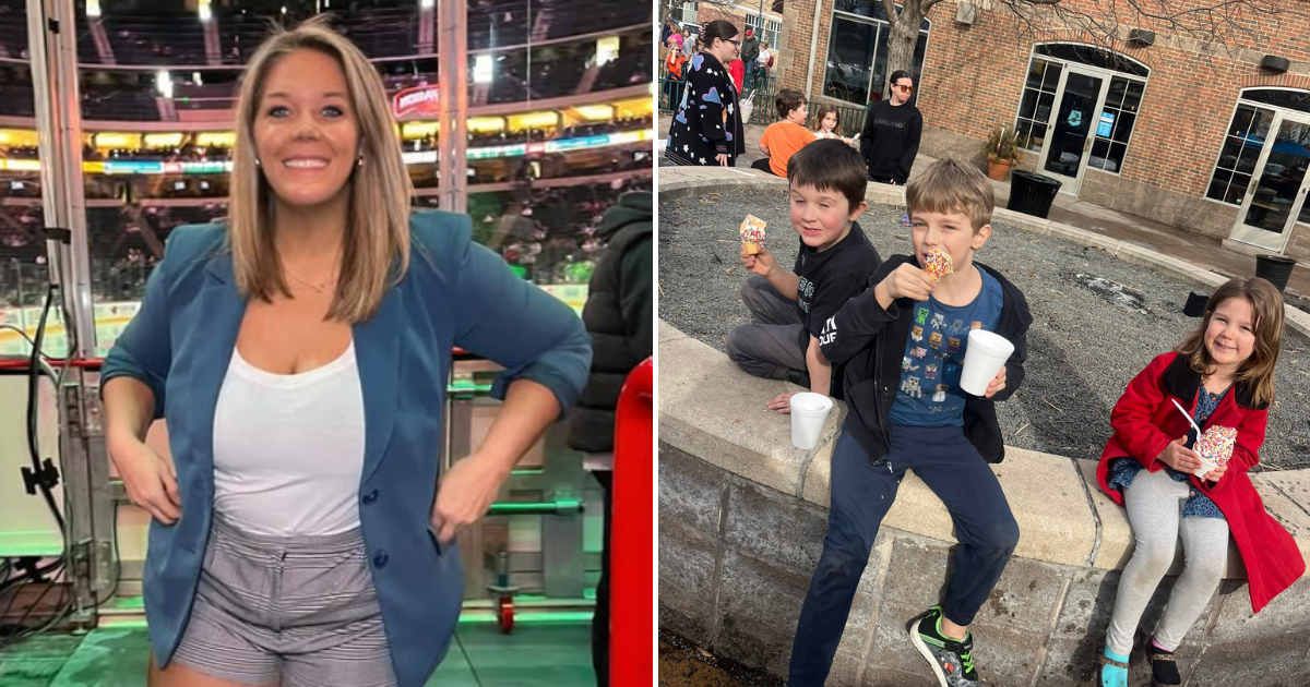 NHL reporter Jessi Pierce and her three children tragically died in a house fire (Instagram/ @jessip224 and X/ @jessi_pierce)
