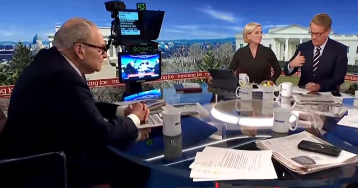 'Morning Joe' host Joe Scarborough grilled Democratic Senator Chuck Schumer over the Iran war (Screengrab/Morning Joe/MS NOW)