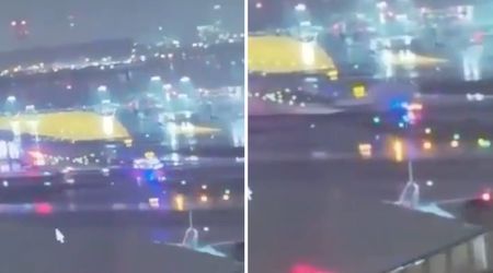 LaGuardia crash video shows Air Canada jet slam into fire truck after frantic ATC warning