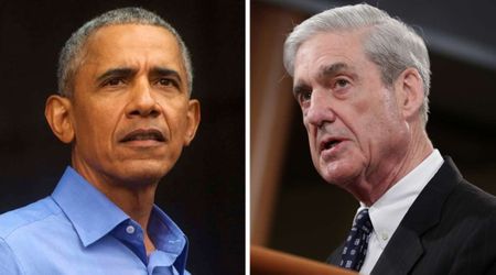 Barack Obama slammed as 'seditious liar' over tribute to ex-FBI chief Robert Mueller